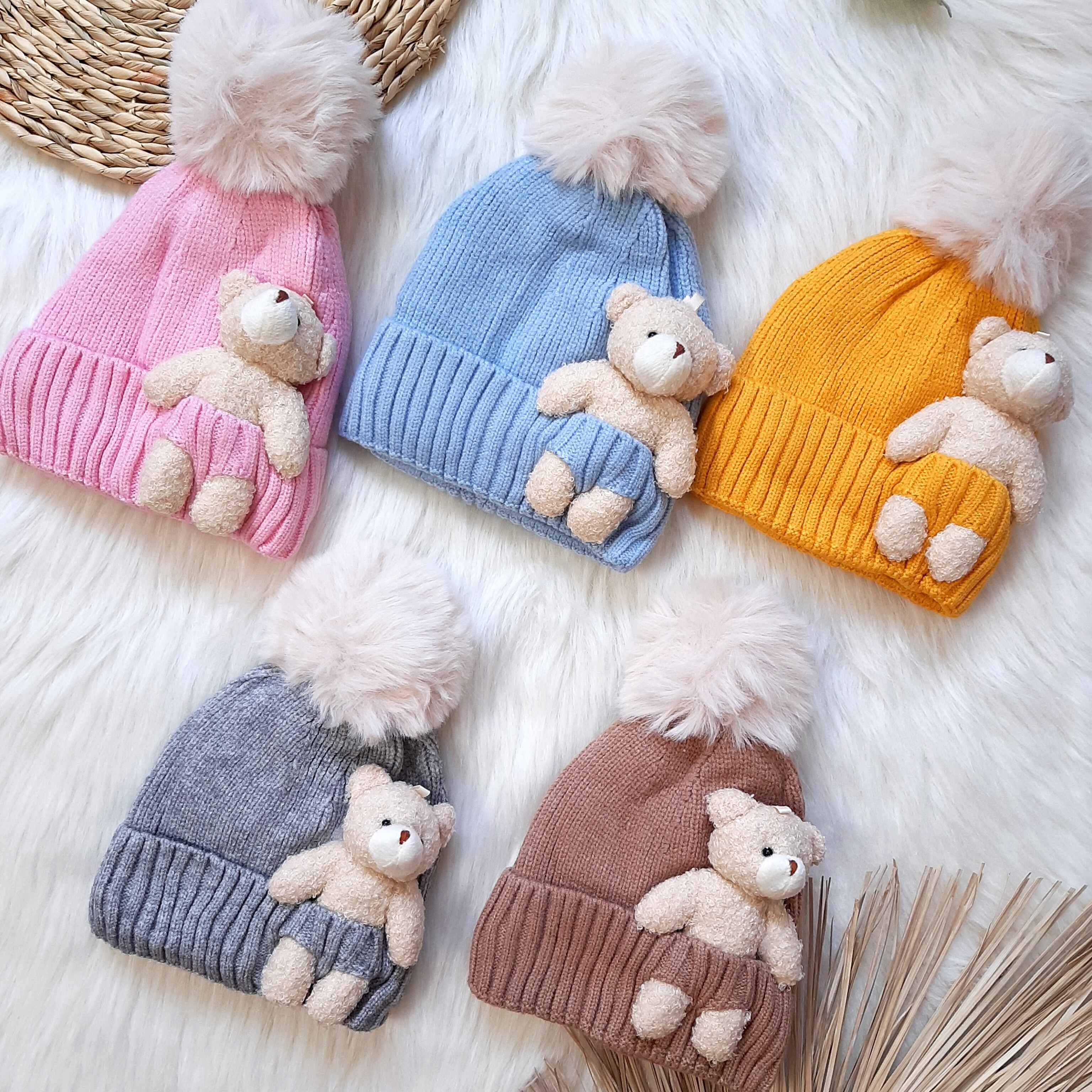 کلاه بافت تدی