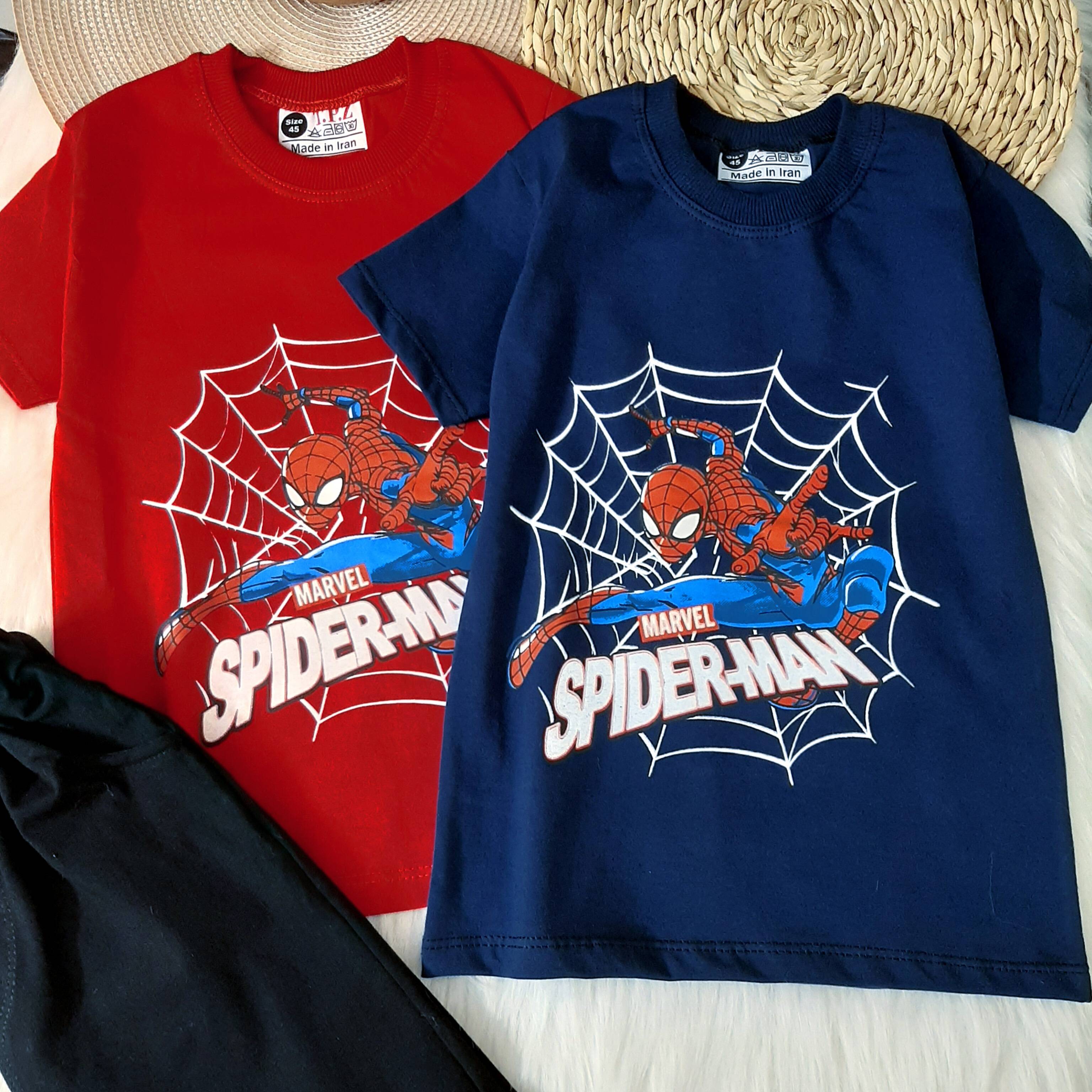 تیشرت شلوارک مردعنکبوتی