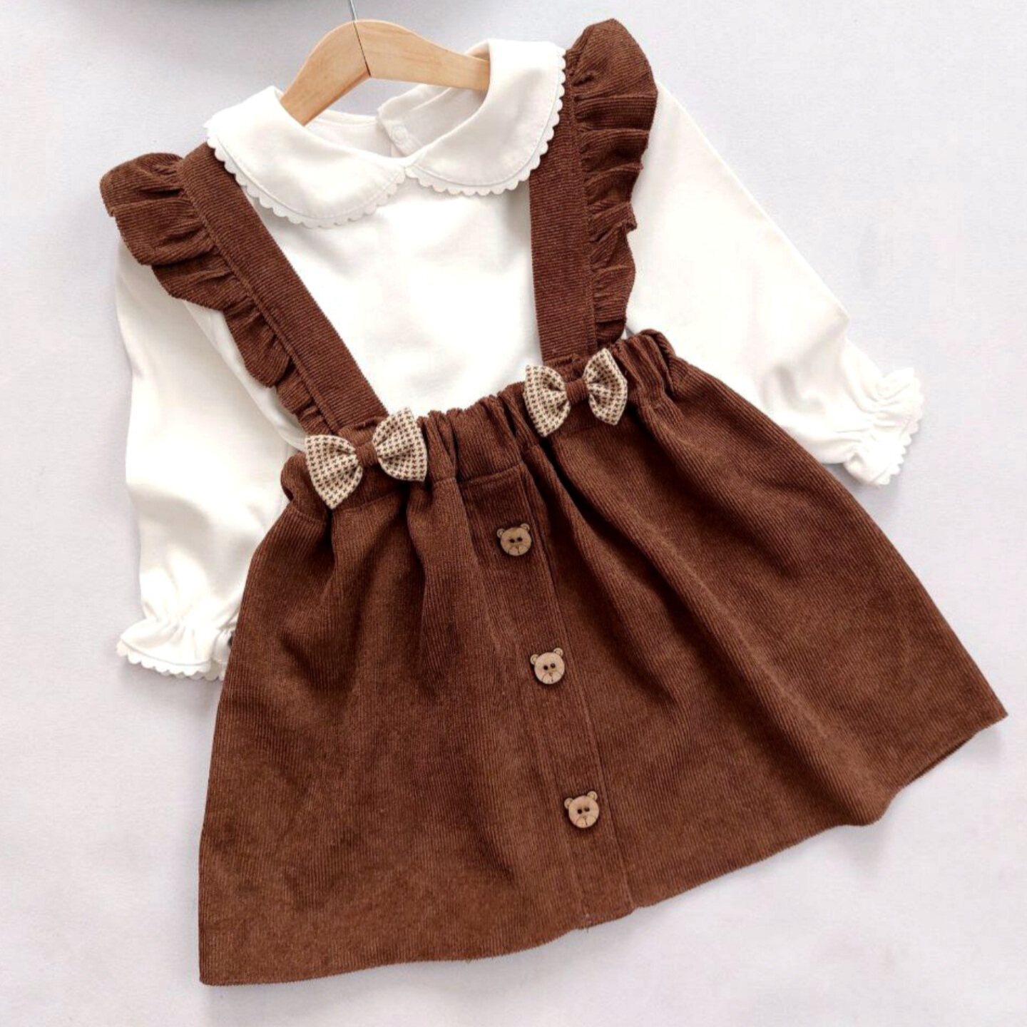 دوتکه سارافون باله دار